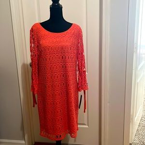 Beautiful lace dress with sleeves